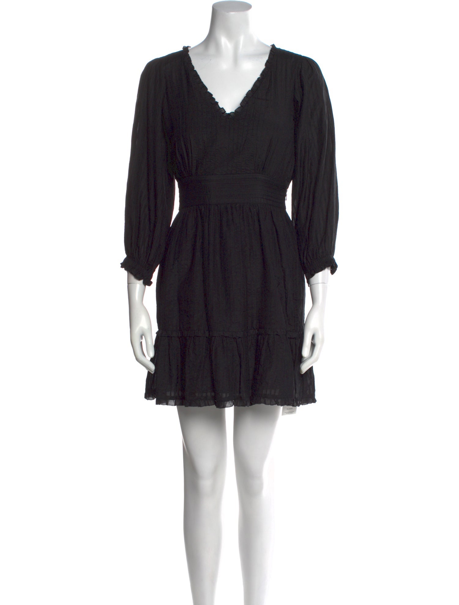 Intermix V-Neck Mini Dress