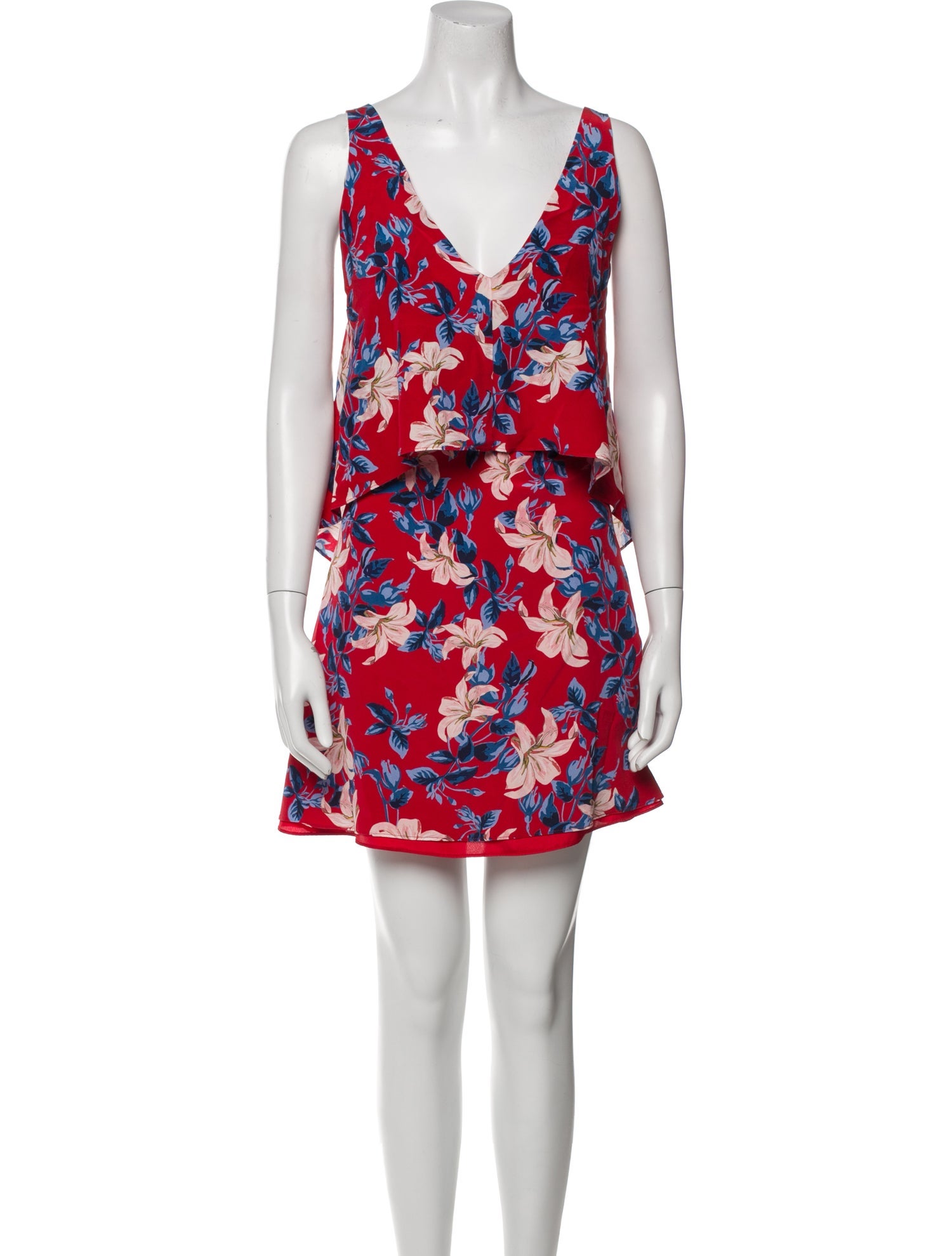 Intermix Silk Mini Dress