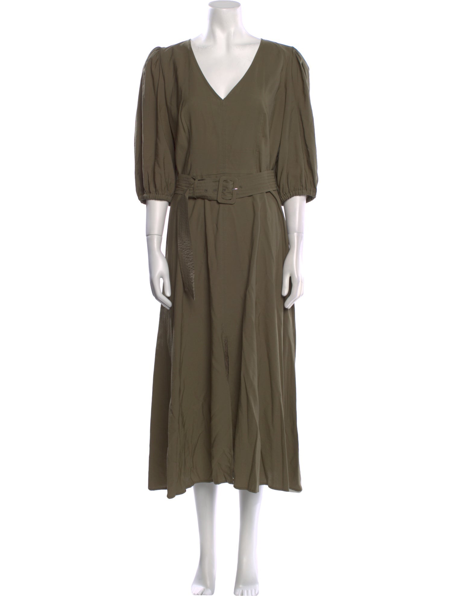 Intermix V-Neck Long Dress