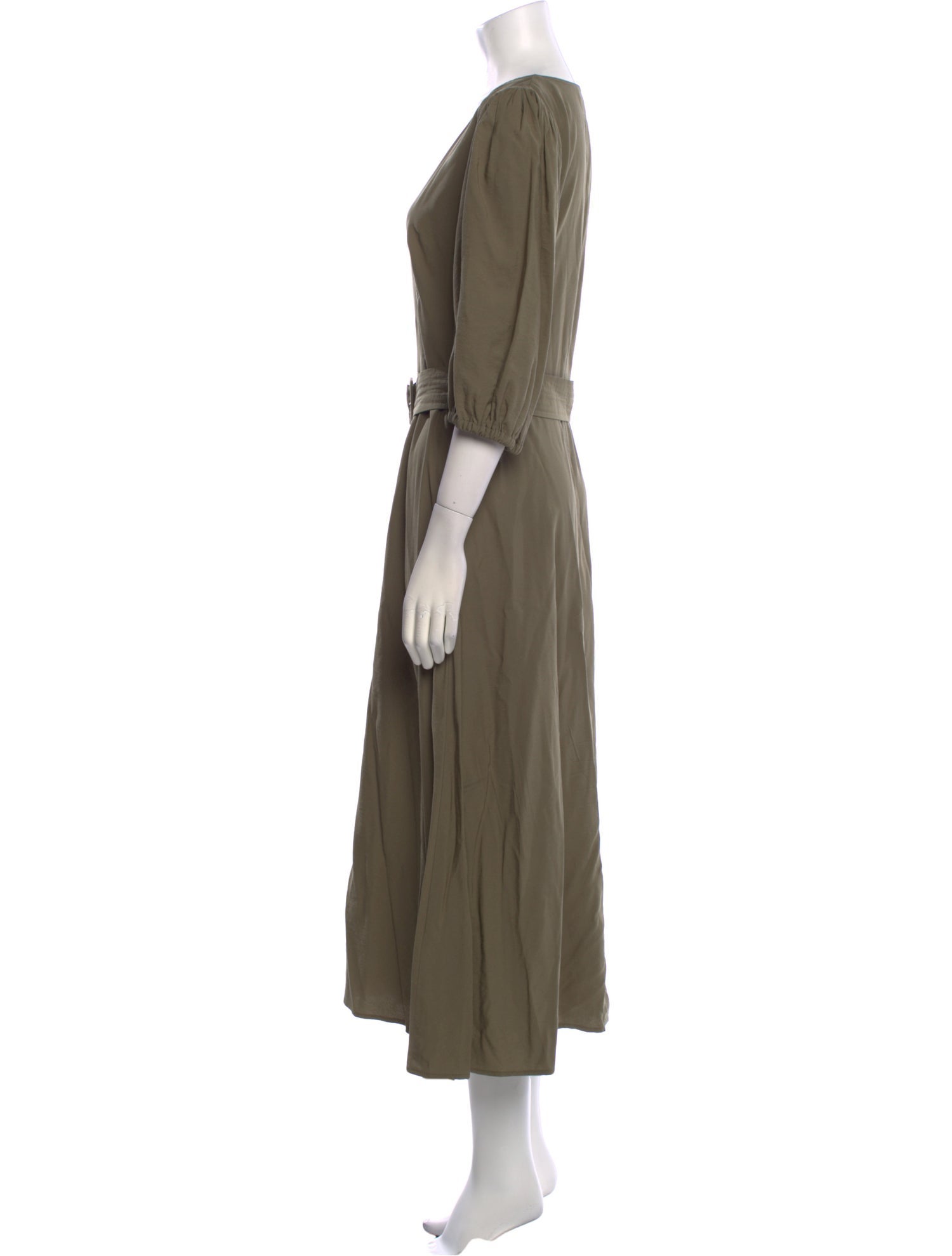 Intermix V-Neck Long Dress