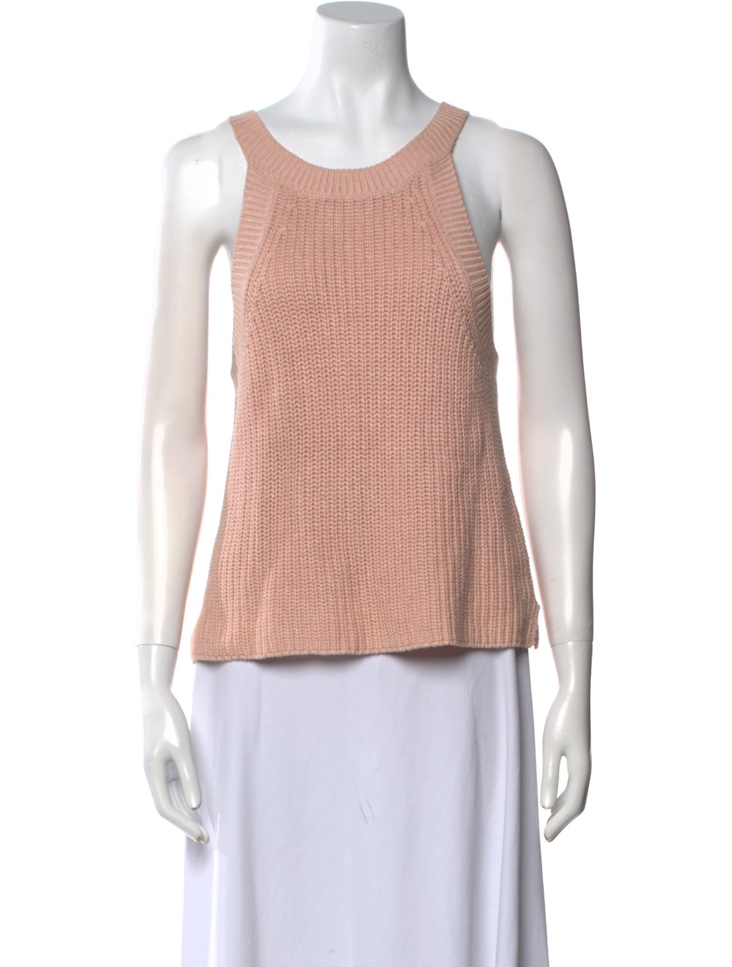 Intermix Scoop Neck Sweater