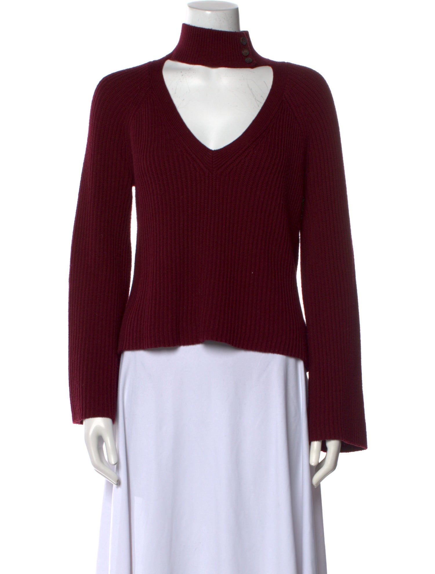 Intermix Mock Neck Sweater