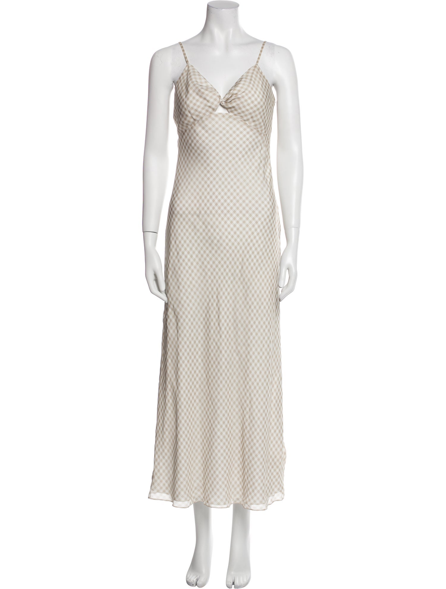 Intermix Silk Long Dress