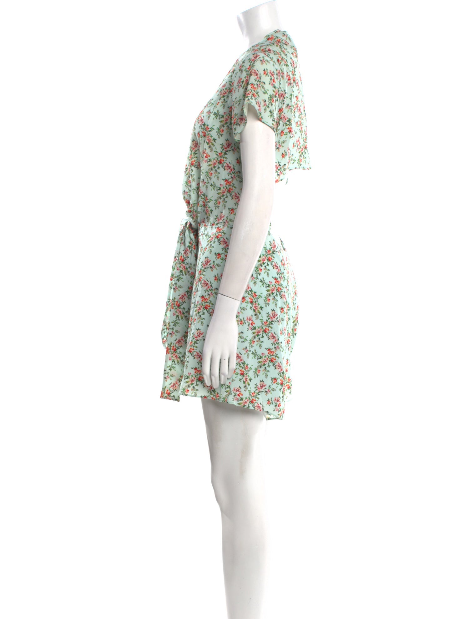 Intermix Silk Printed Romper