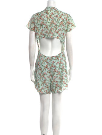 Intermix Silk Printed Romper