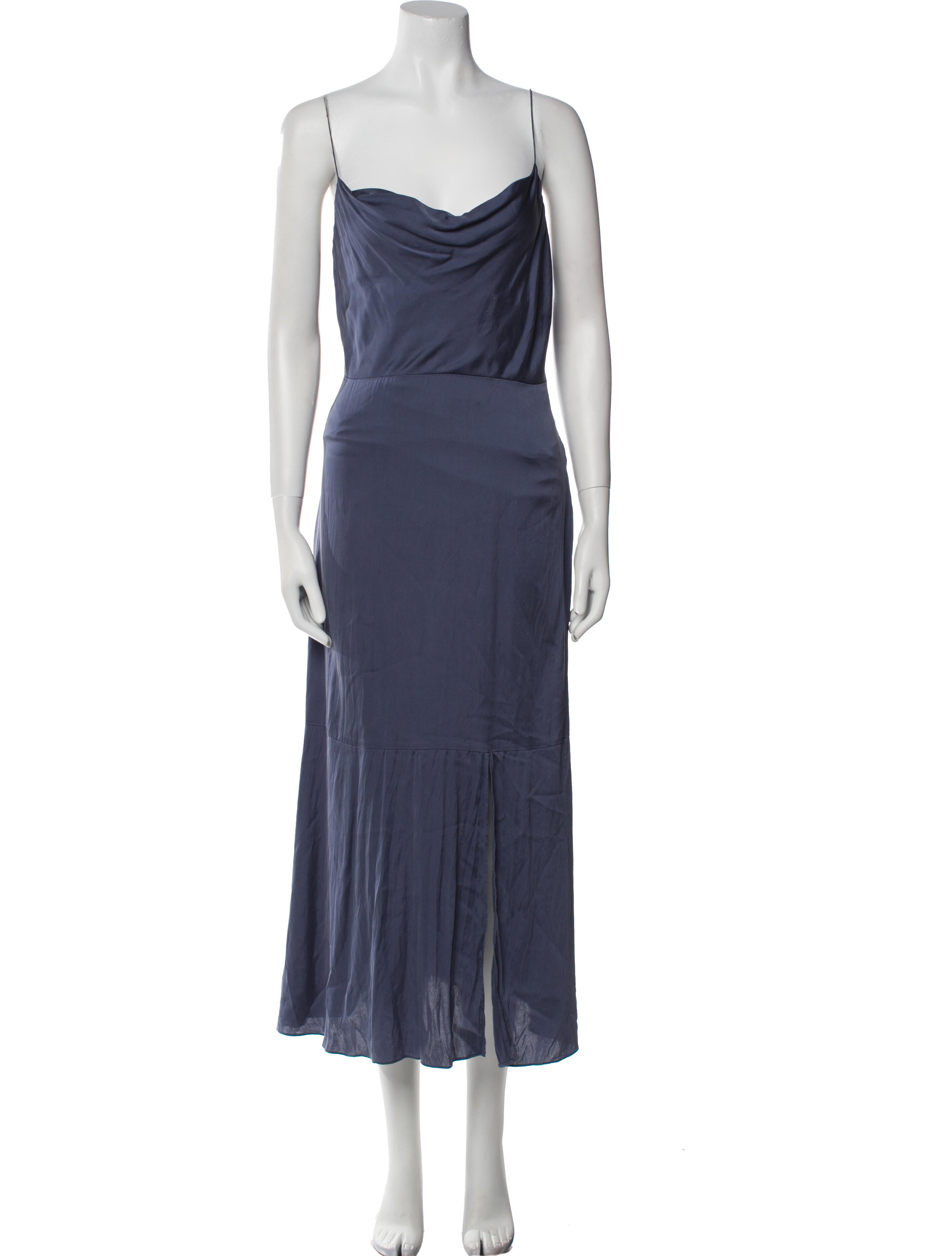 Intermix Silk Long Dress