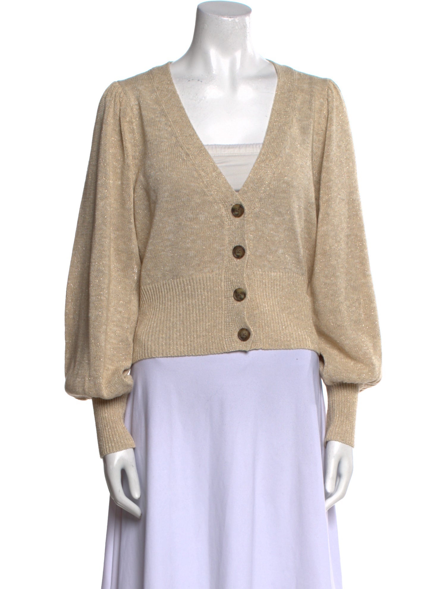 Intermix V-Neck Sweater