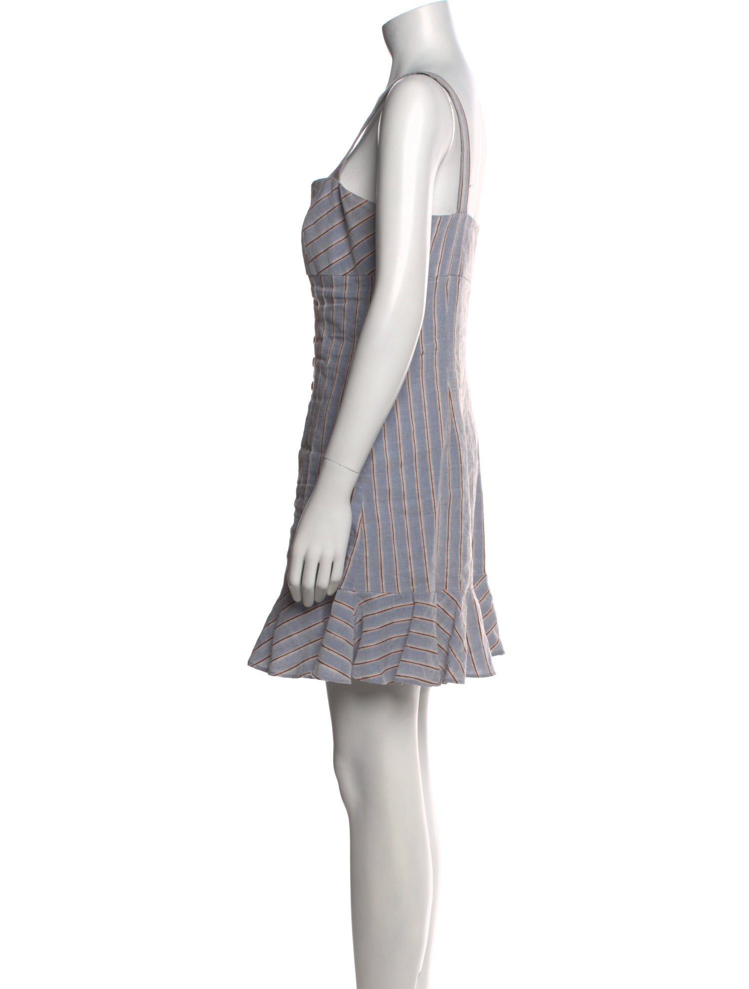 Intermix Striped Mini Dress