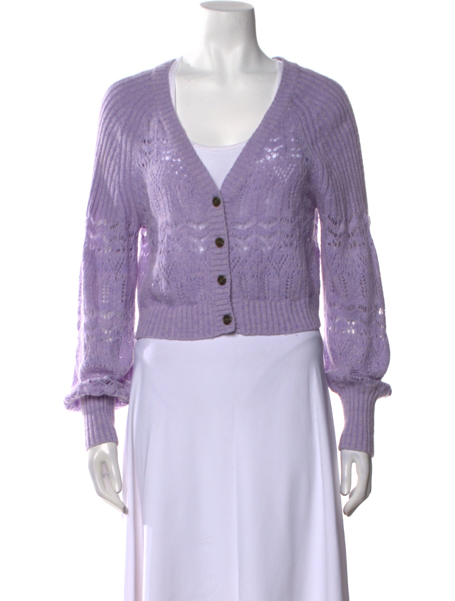 Intermix Cashmere V-Neck Sweater