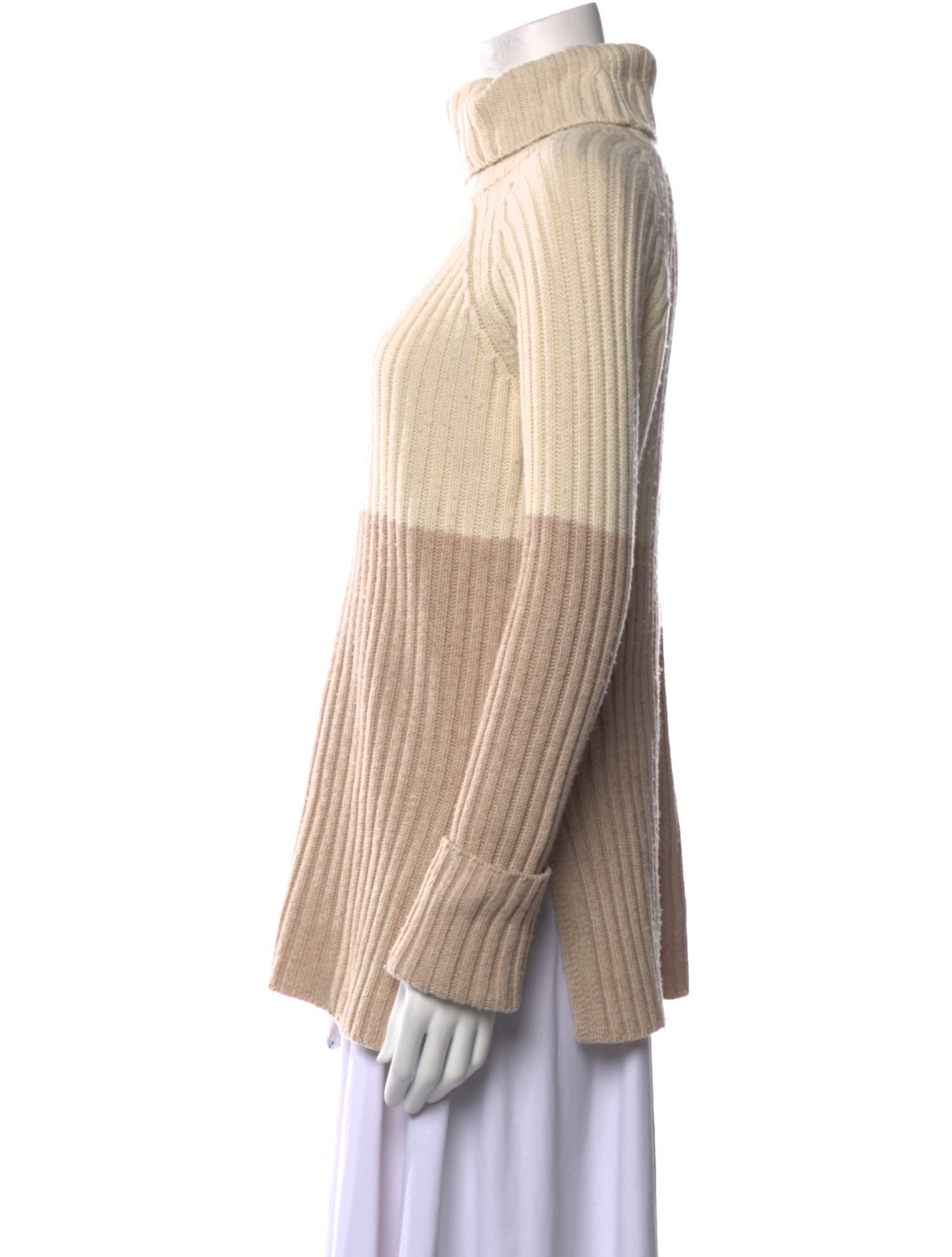 Intermix Wool Striped Sweater