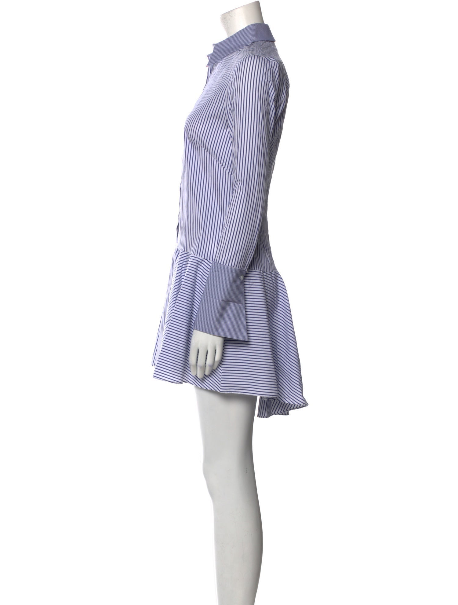 Intermix Striped Mini Dress