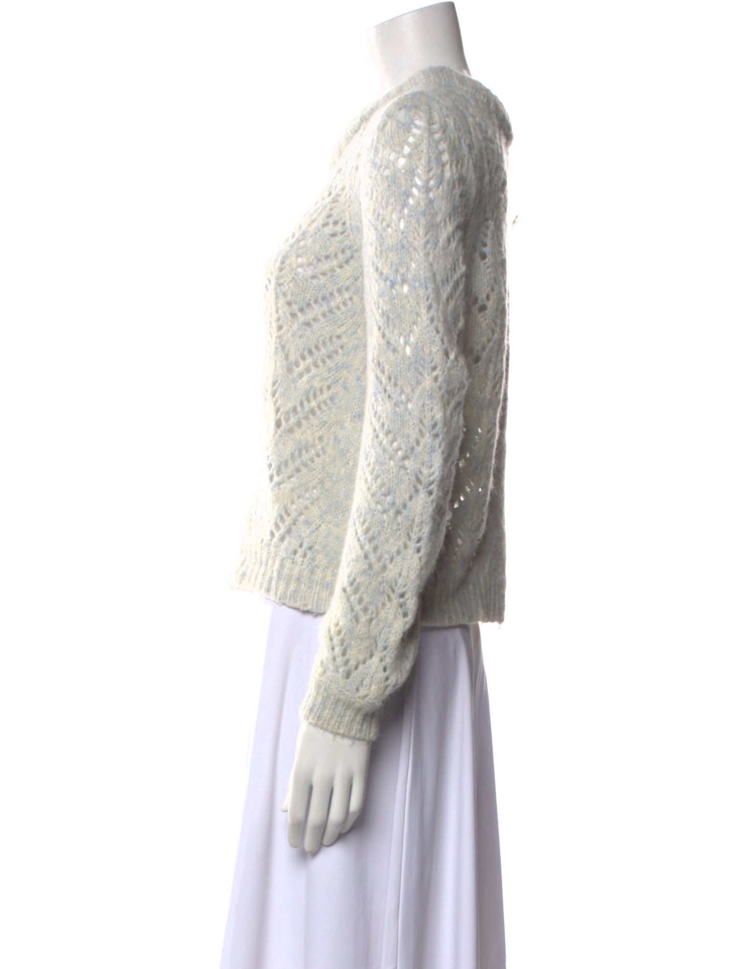 Intermix Wool Crew Neck Sweater