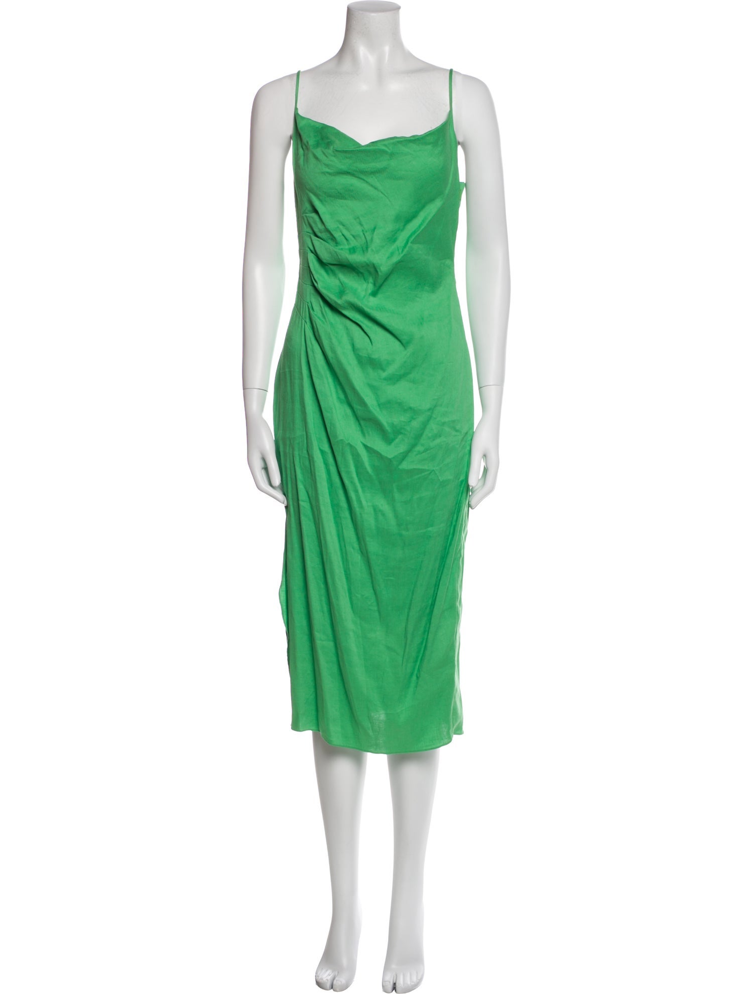 Intermix Linen Midi Length Dress