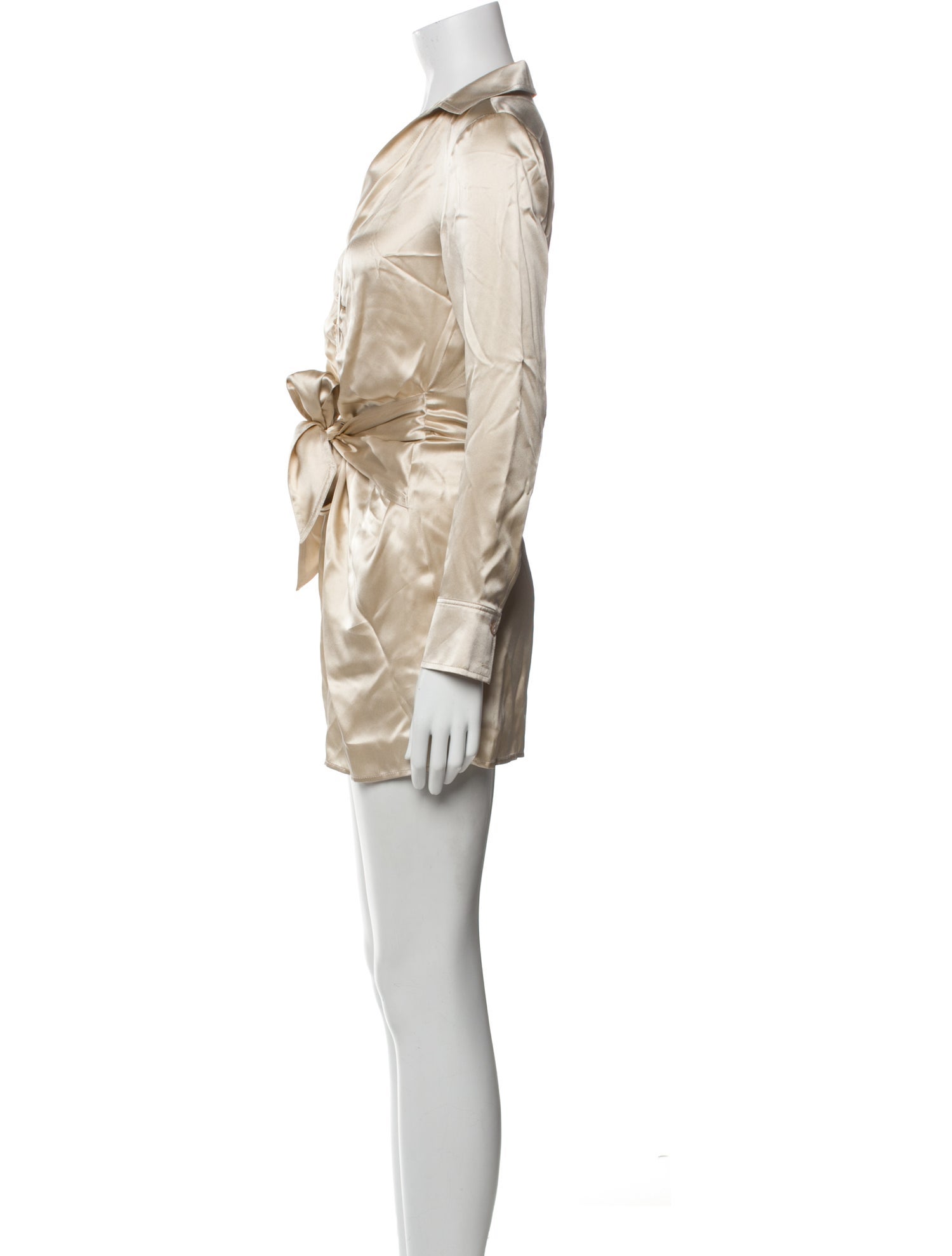 Intermix Silk Mini Dress