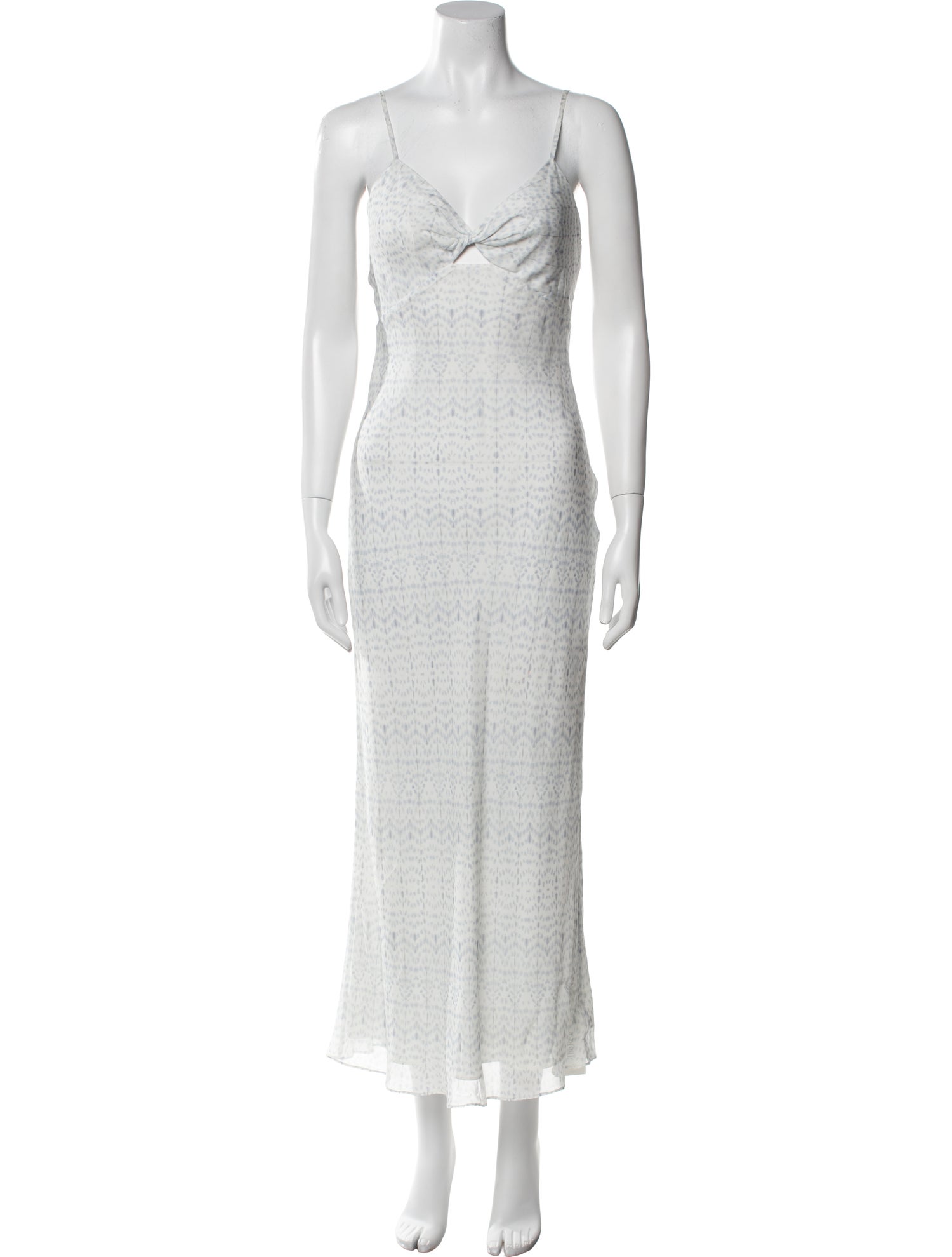 Intermix Silk Long Dress