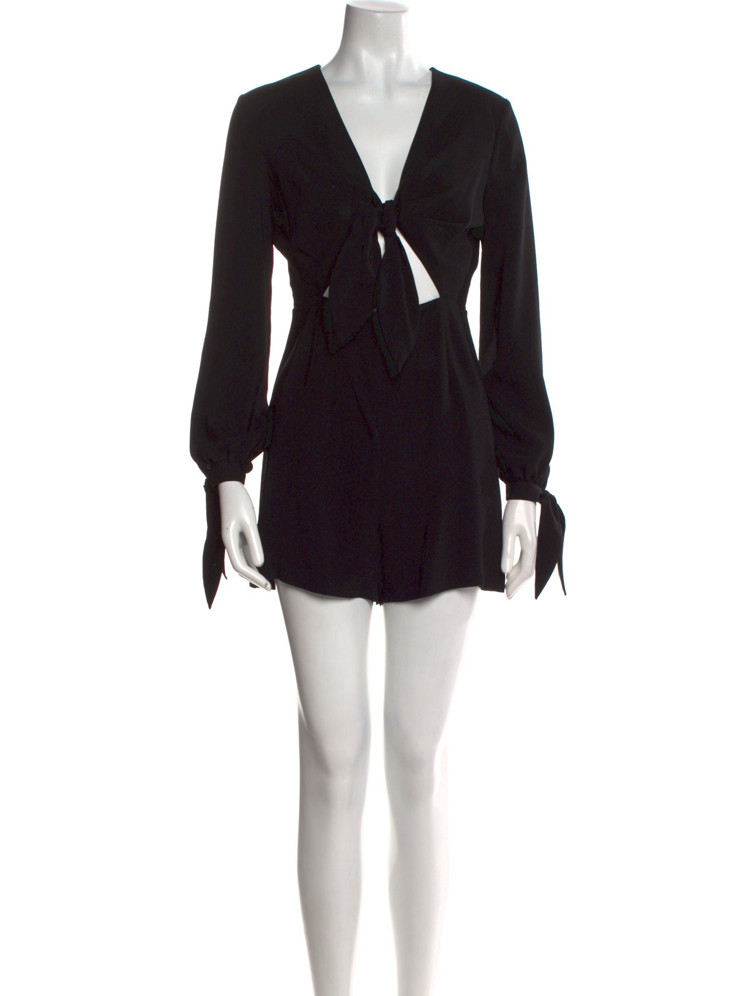 Intermix Plunge Neckline Romper
