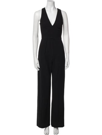 Intermix V-Neck Jumpsuit