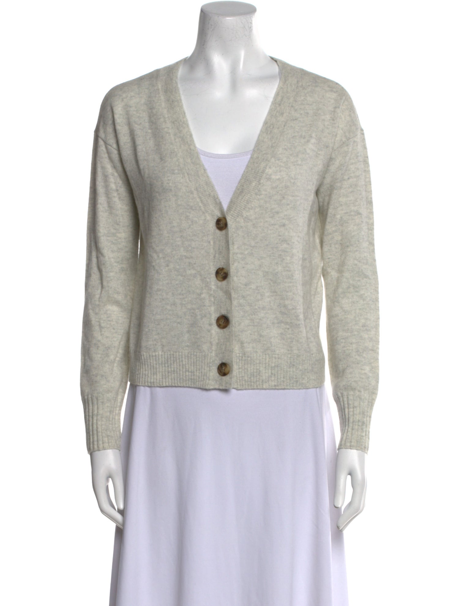 Intermix Cashmere V-Neck Sweater w/ Tags