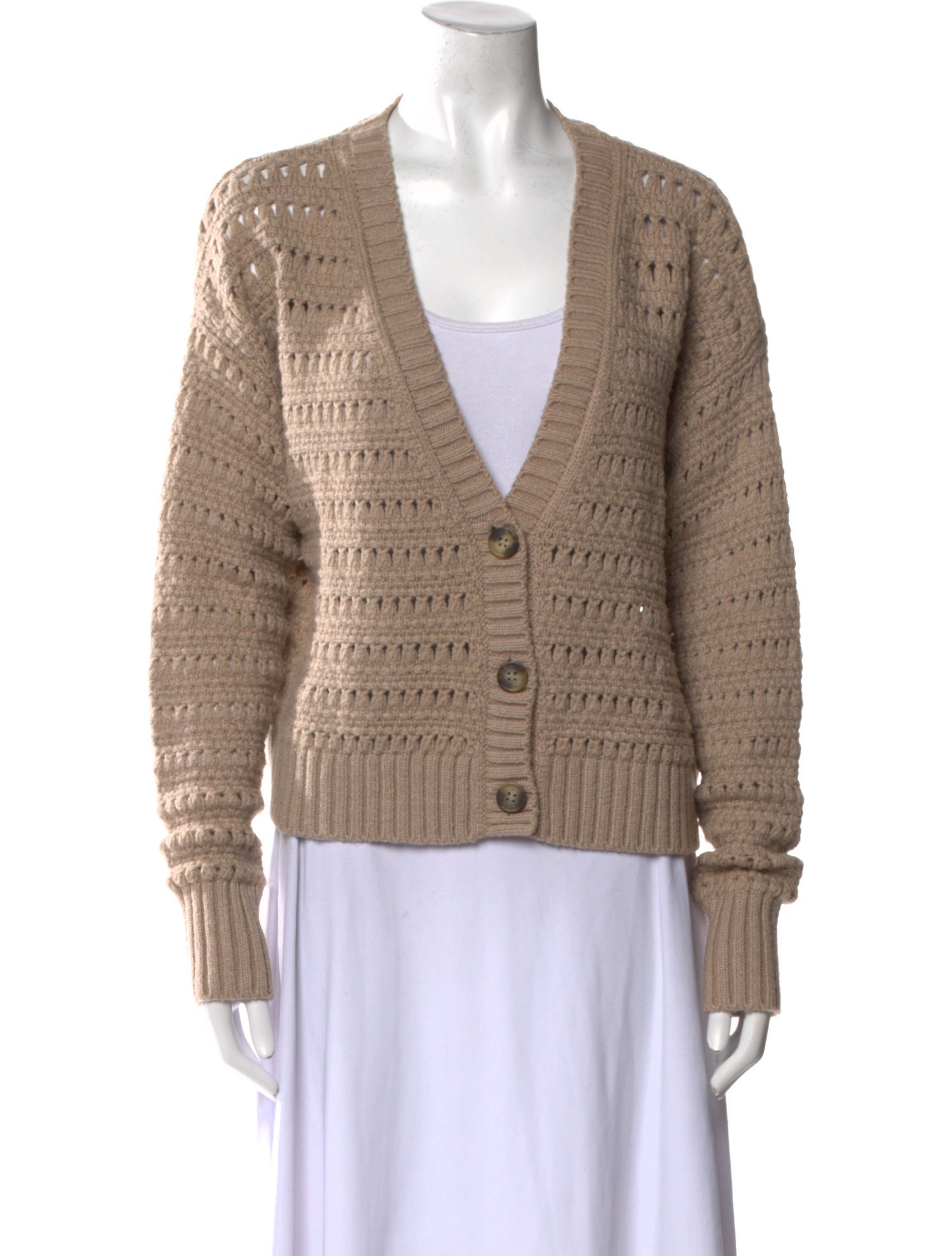 Intermix V-Neck Sweater