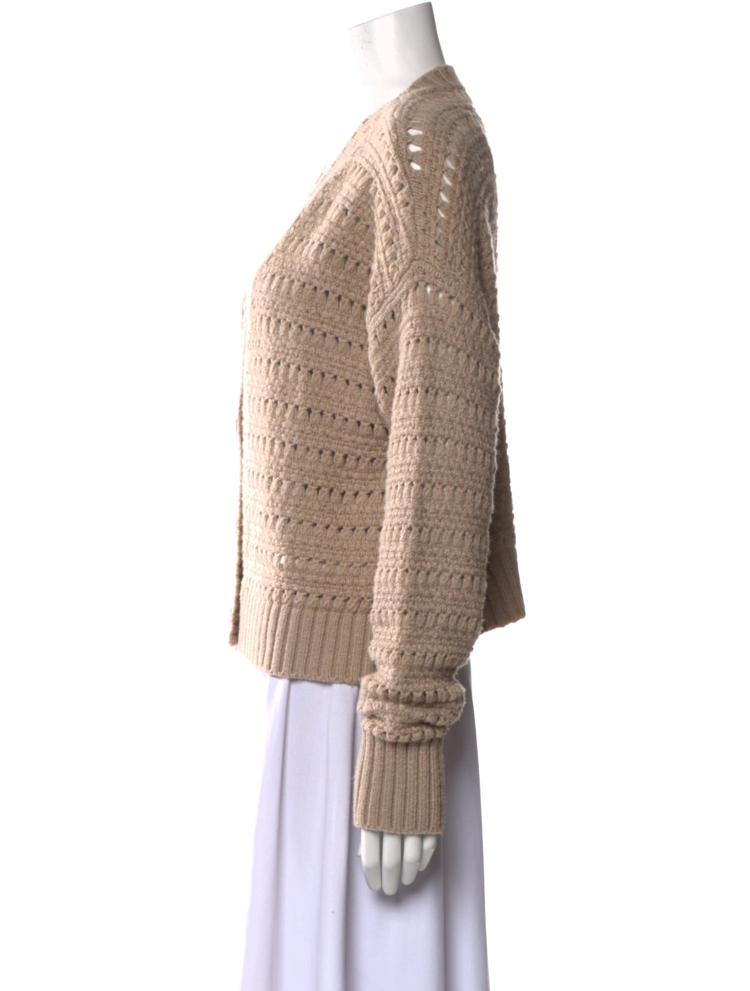 Intermix V-Neck Sweater