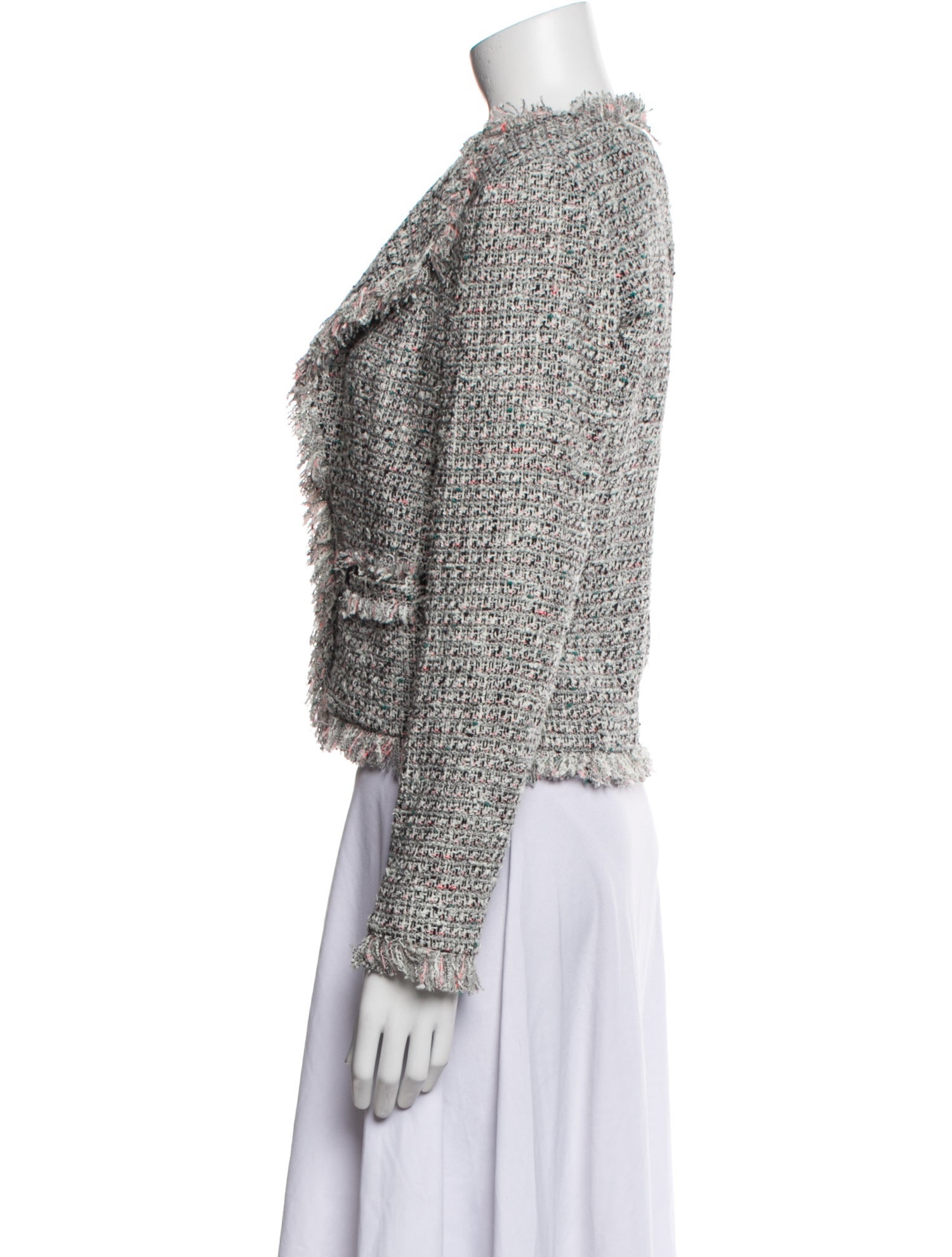 Intermix Tweed Pattern Blazer