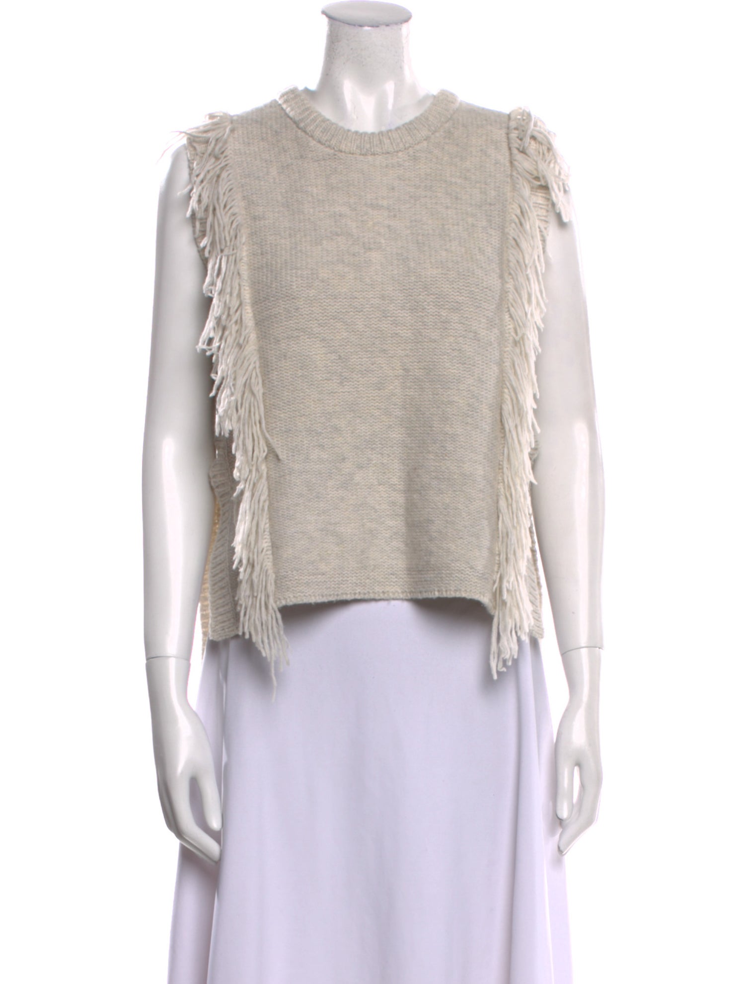 Intermix Wool Crew Neck Sweater