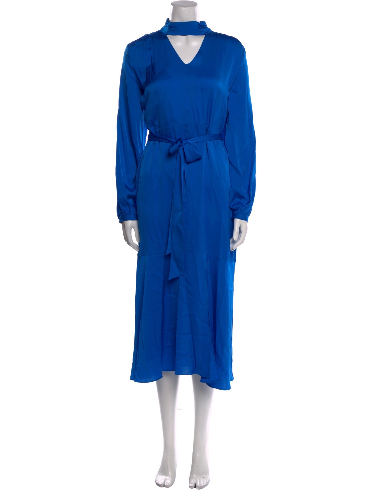 Intermix Silk Midi Length Dress