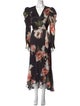 Intermix Silk Long Dress