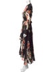 Intermix Silk Long Dress