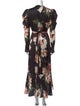 Intermix Silk Long Dress