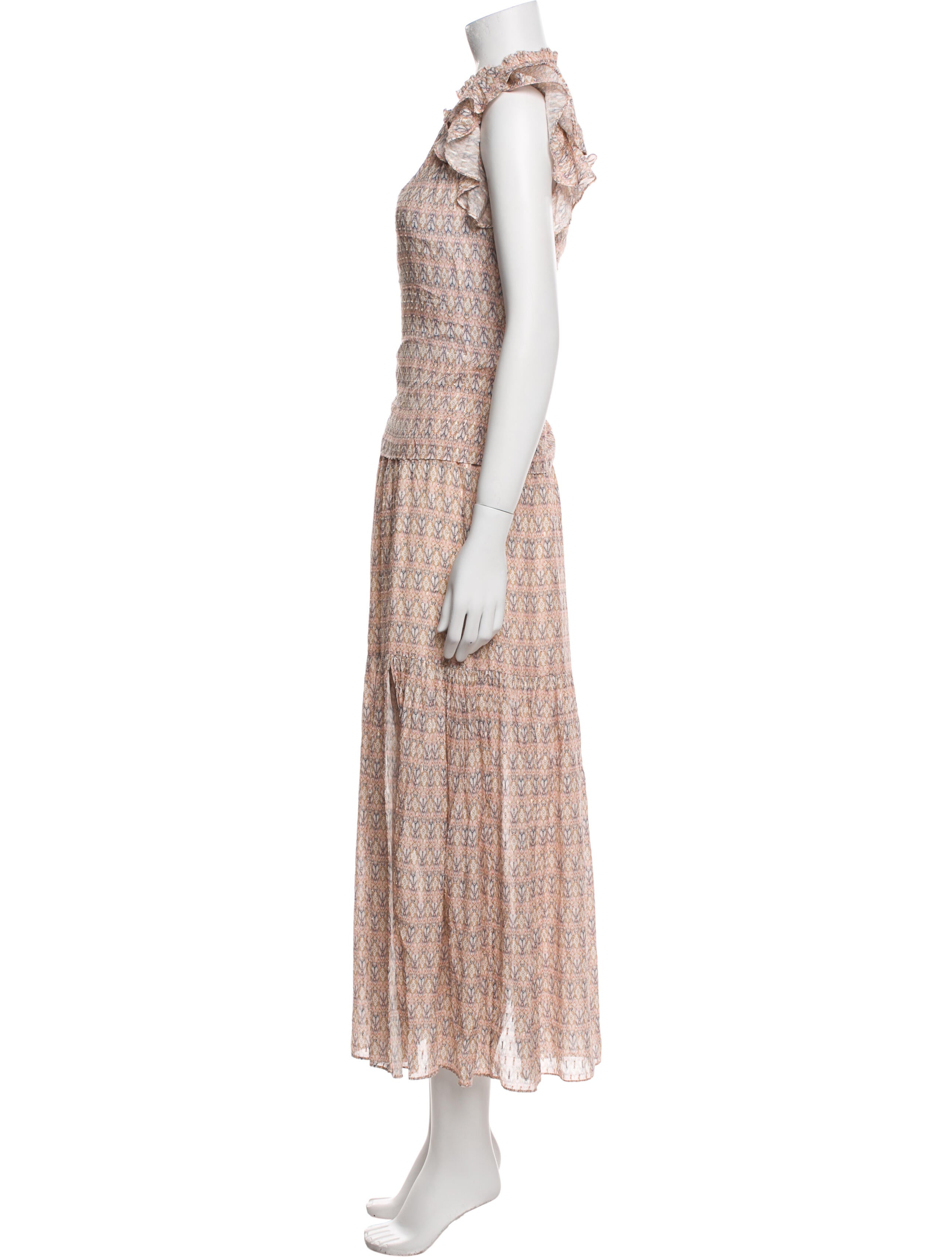 Intermix Silk Printed Skirt Set