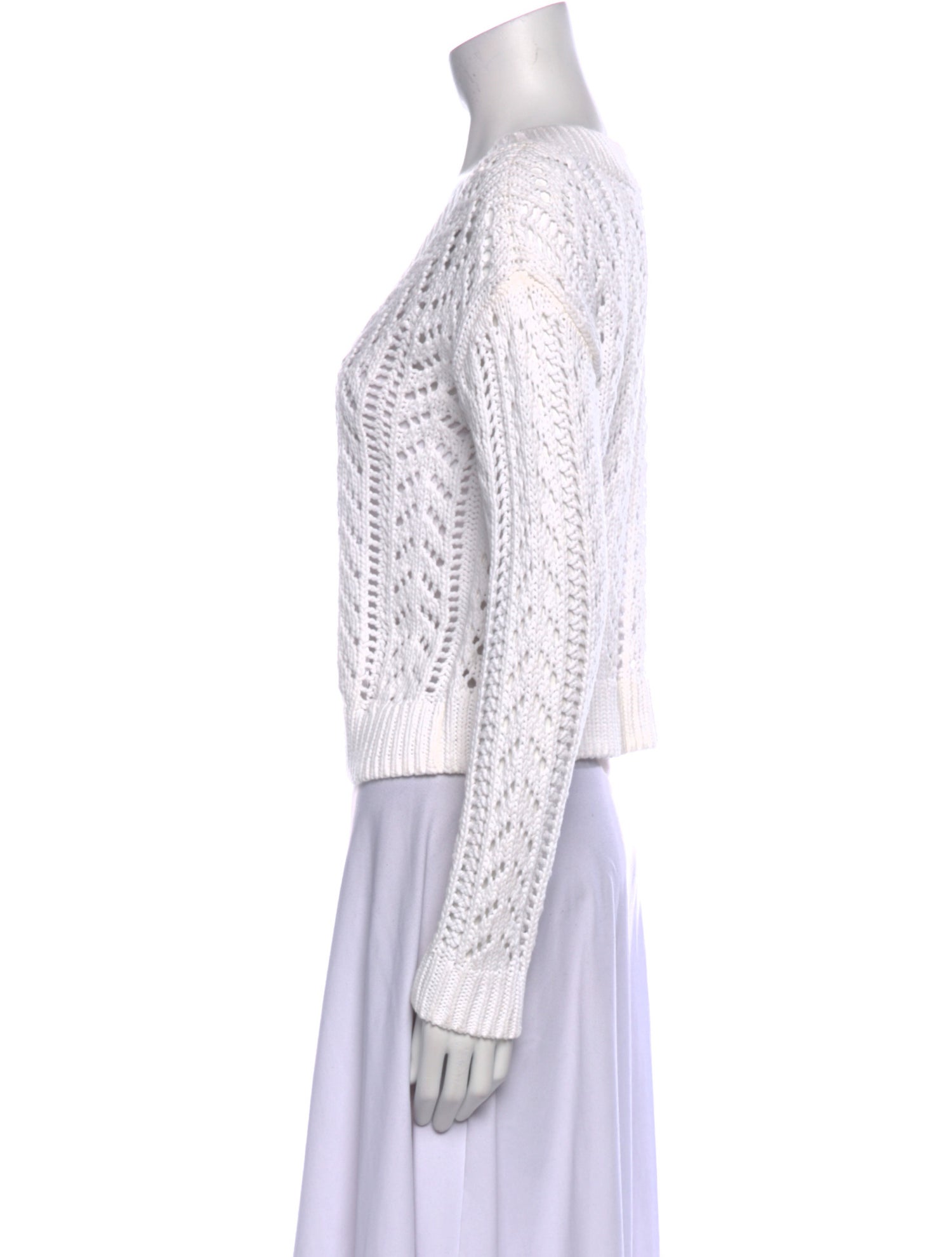 Intermix V-Neck Sweater