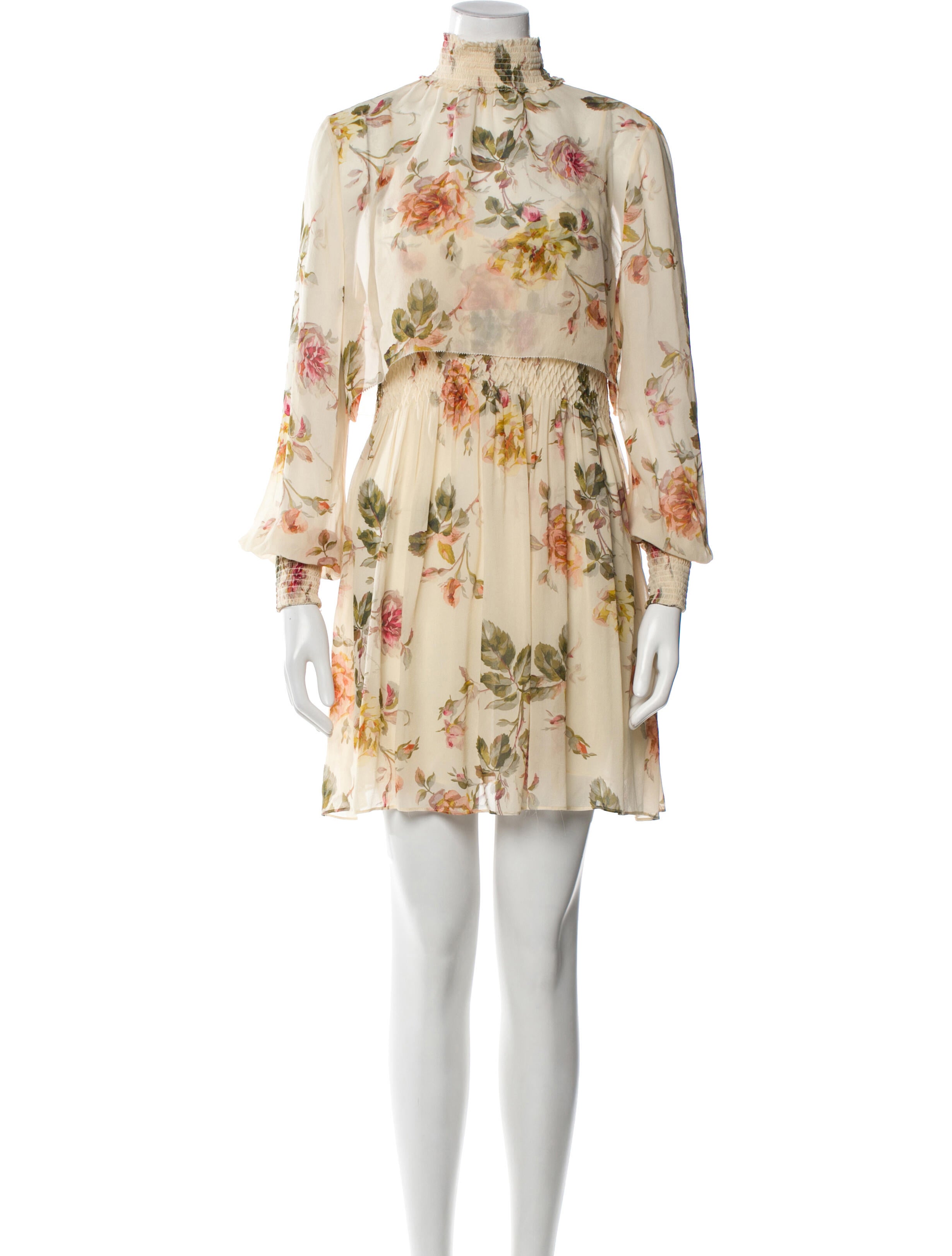 Intermix Silk Printed Dress Set