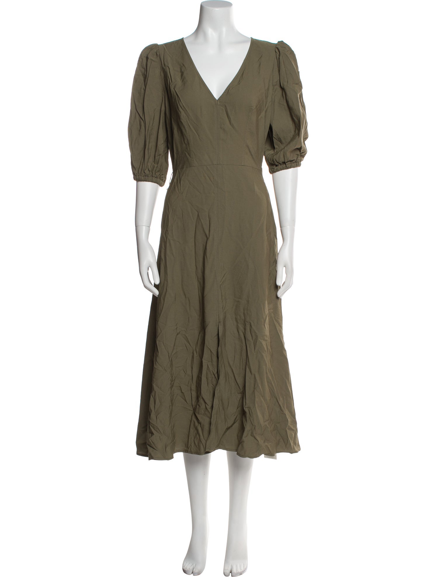 Intermix V-Neck Long Dress