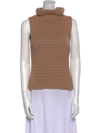 Intermix Striped Turtleneck Sweater