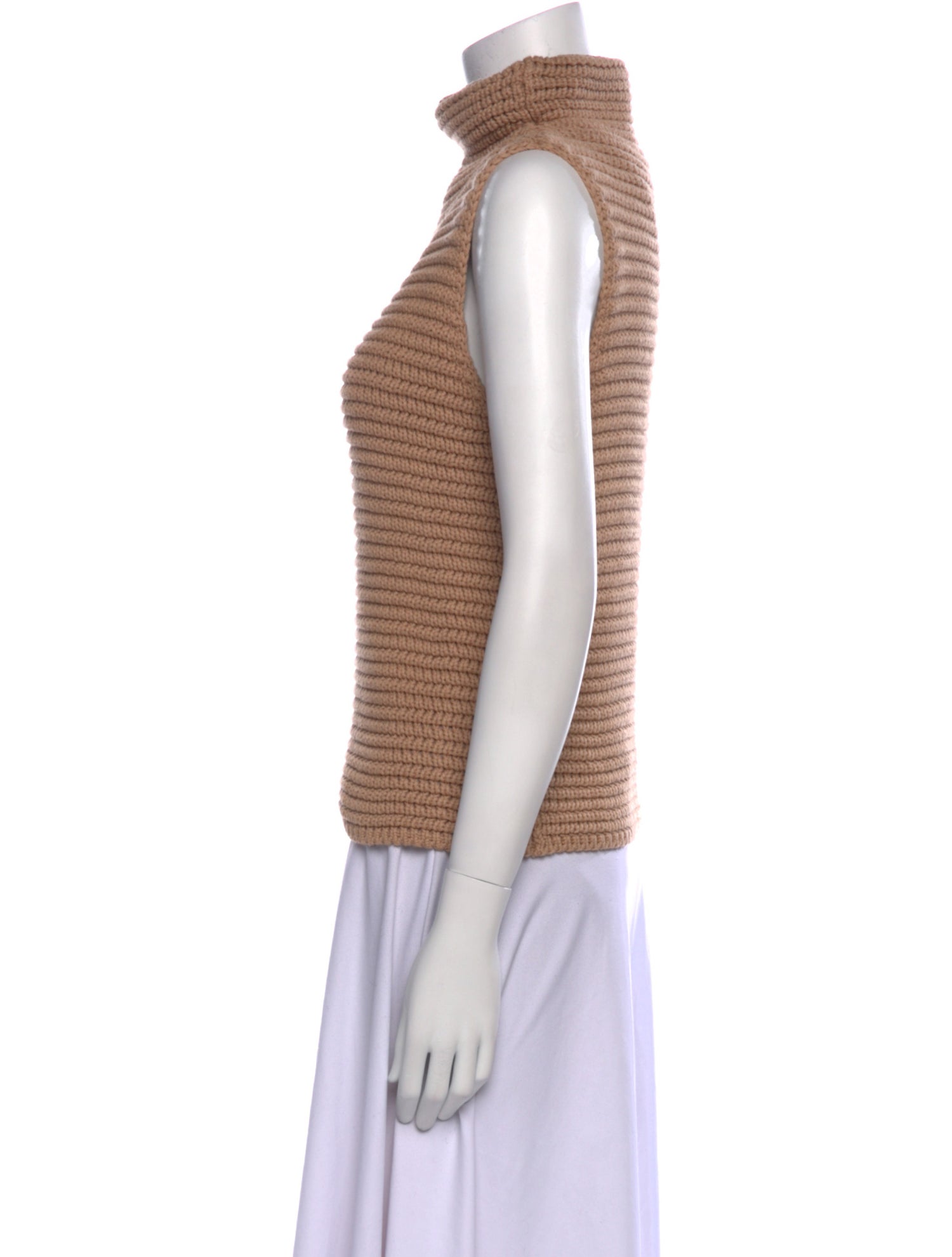 Intermix Striped Turtleneck Sweater