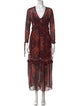 Intermix Silk Long Dress