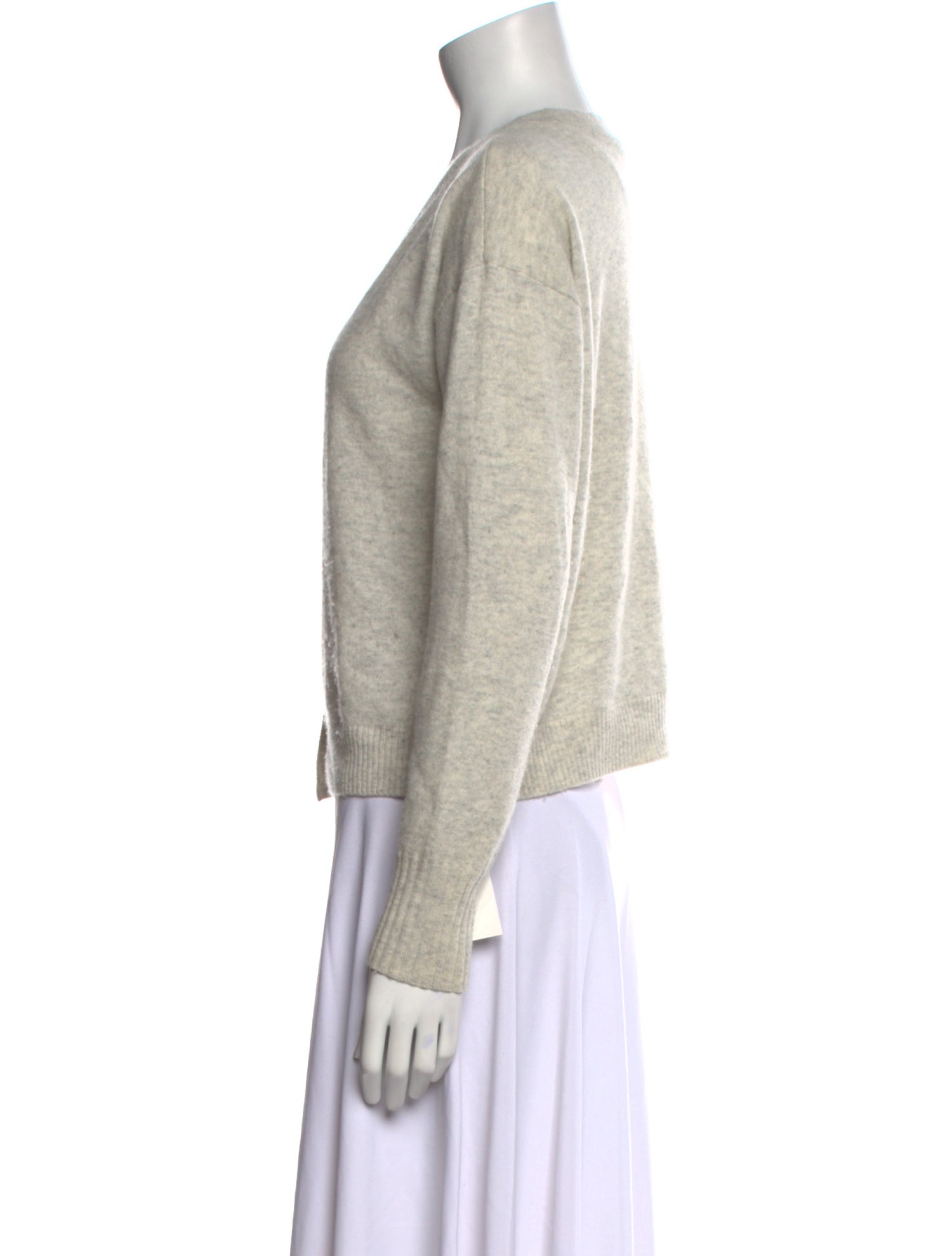 Intermix Cashmere V-Neck Sweater