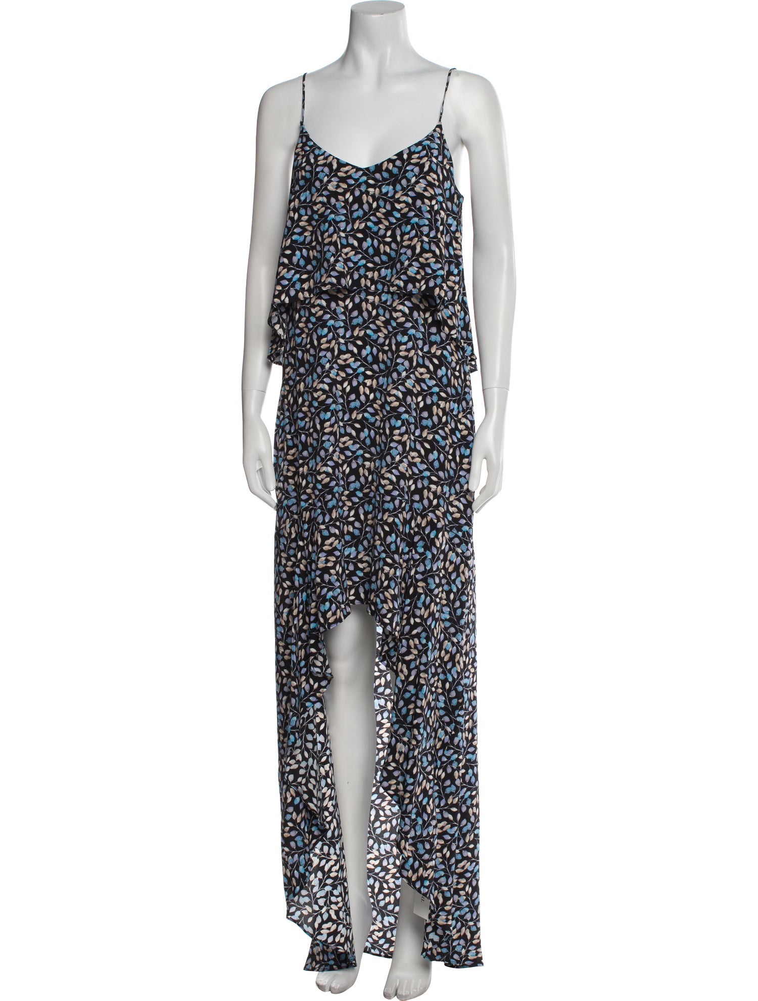 Intermix Silk Long Dress