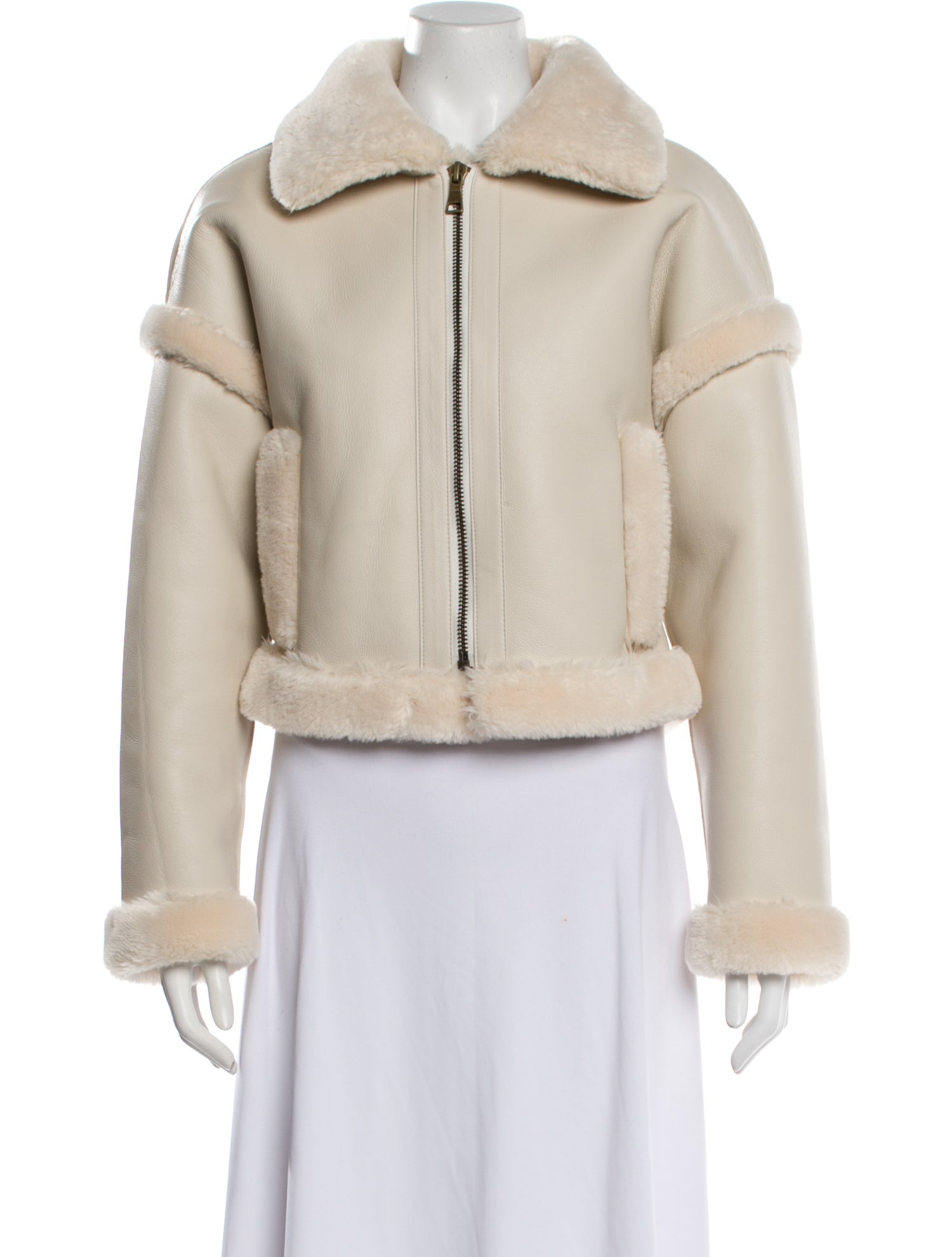 Intermix Faux Fur Coat