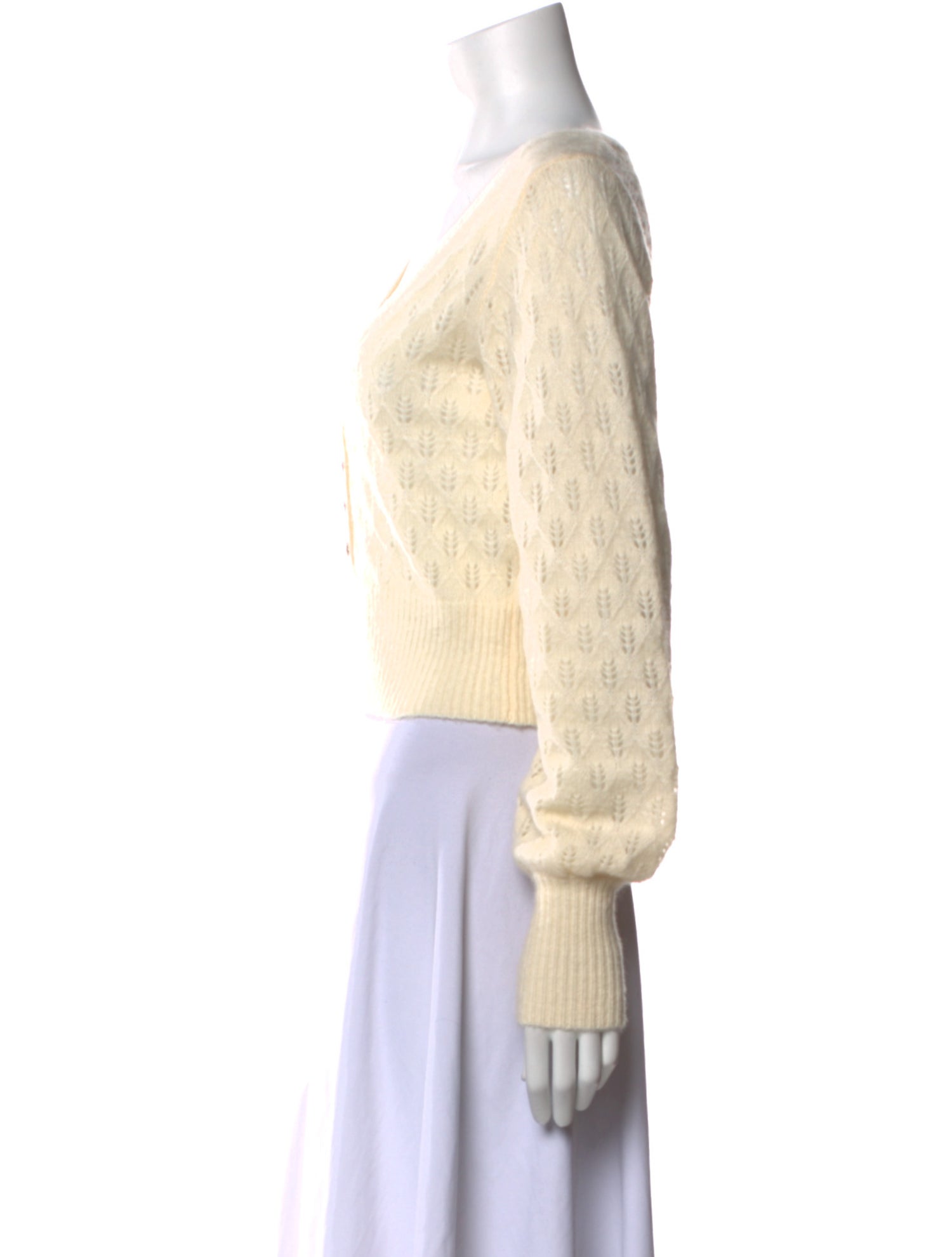 Intermix Wool V-Neck Sweater