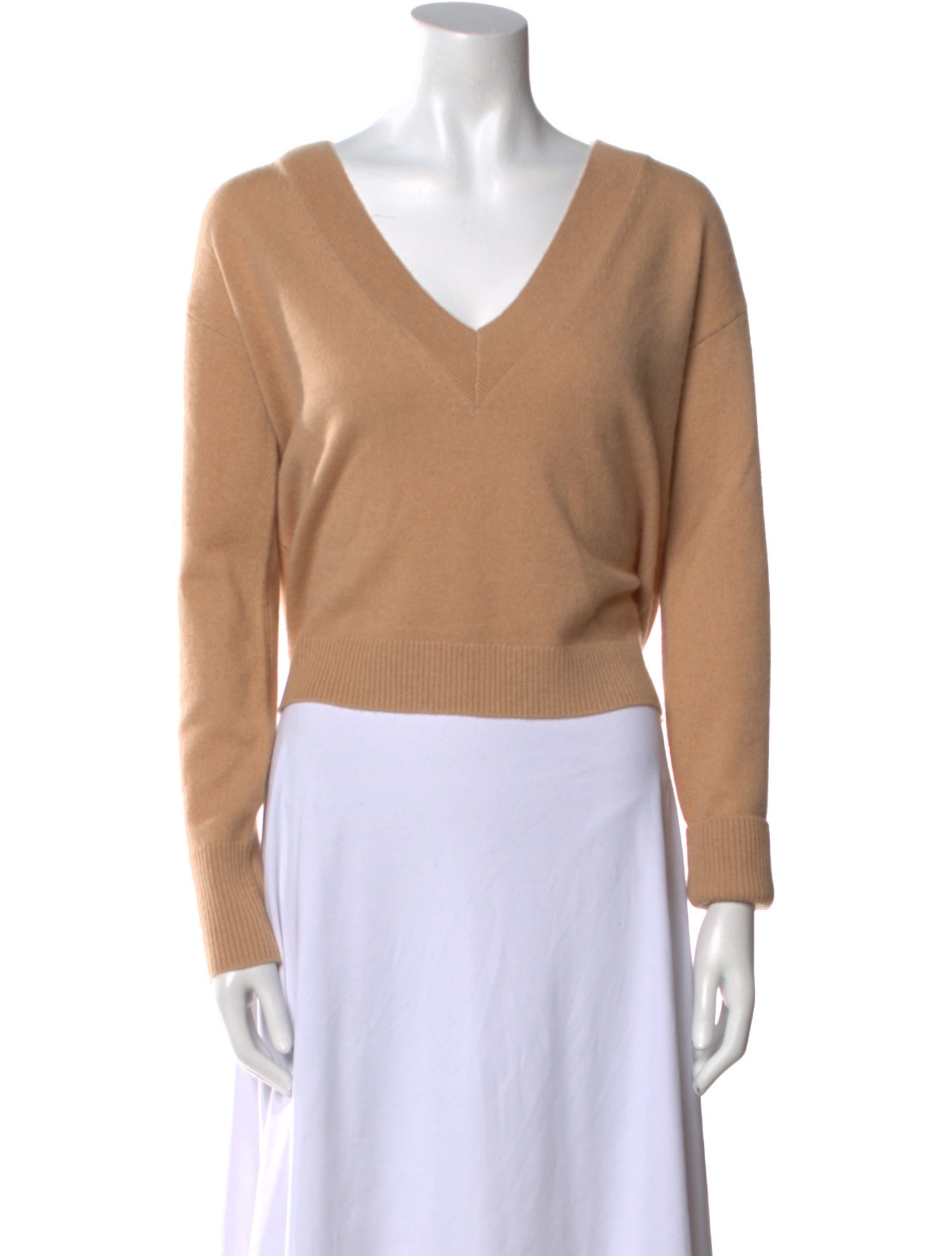 Intermix Cashmere V-Neck Sweater w/ Tags