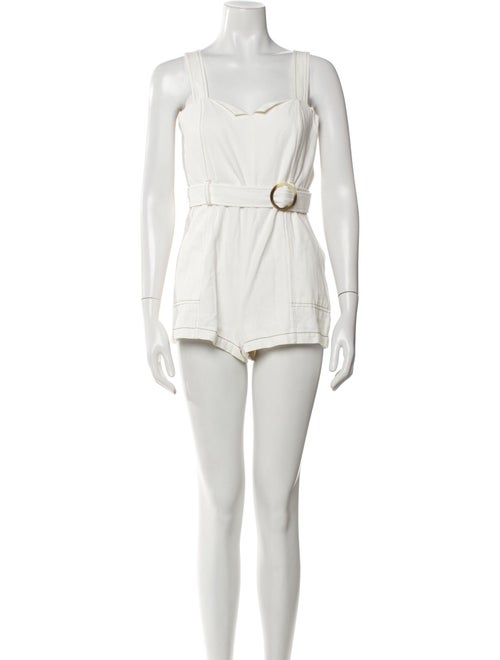 Intermix Scoop Neck Romper