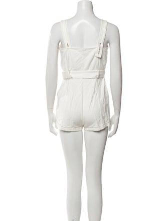 Intermix Scoop Neck Romper