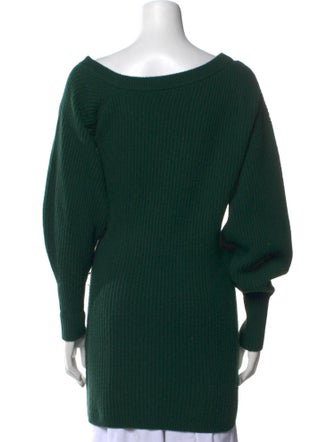 Intermix Wool Bateau Neckline Sweater