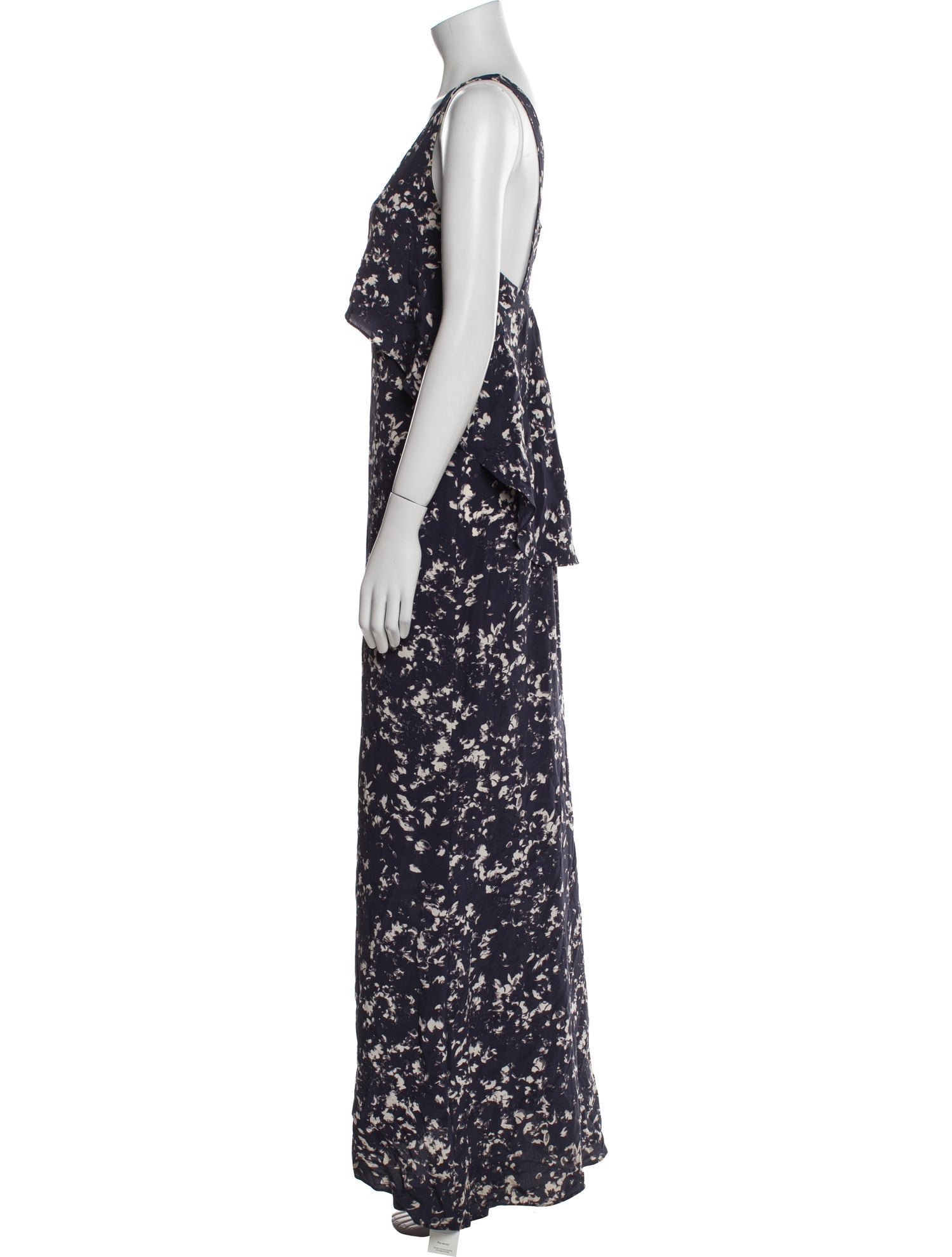 Intermix Silk Long Dress