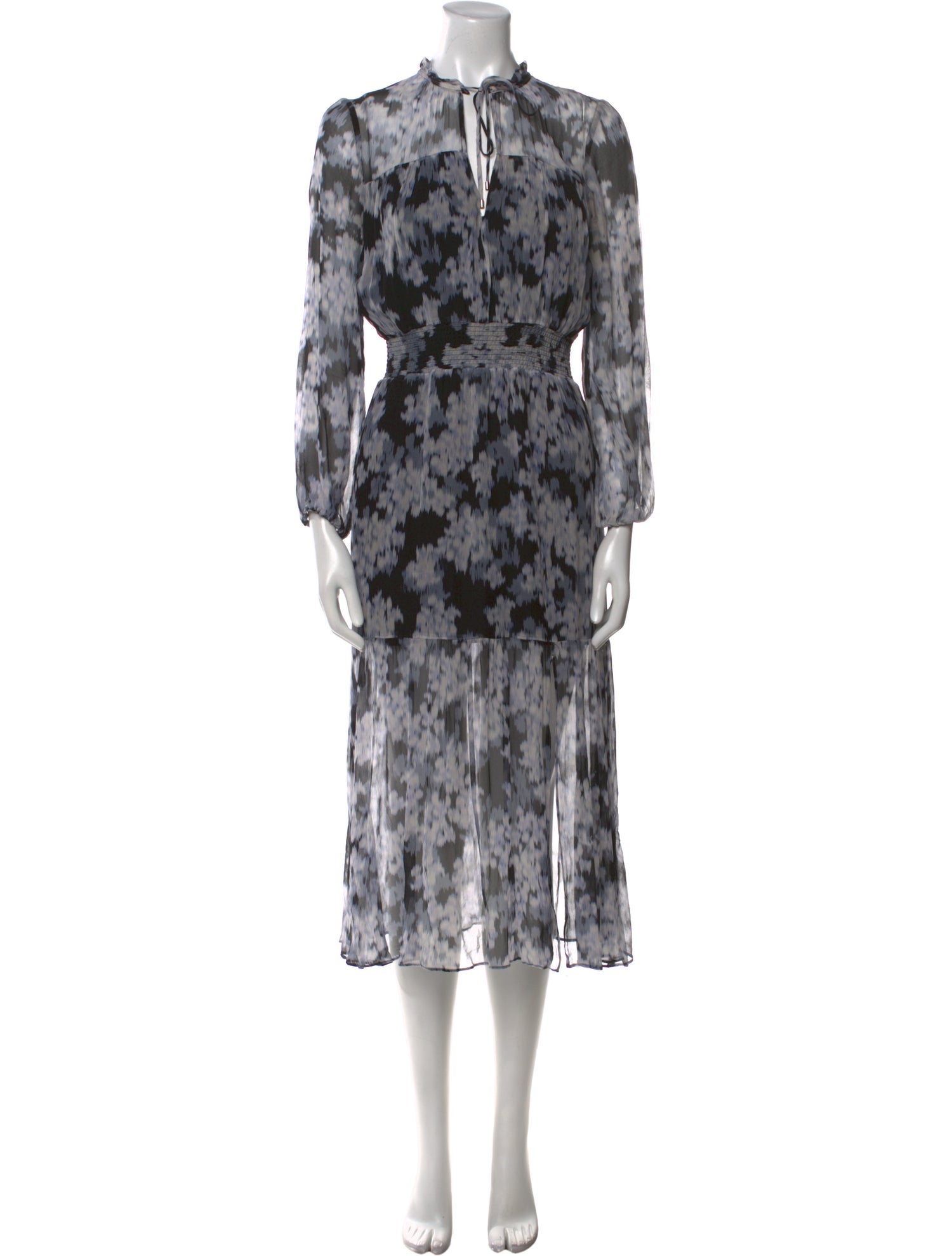 Intermix Silk Mini Dress