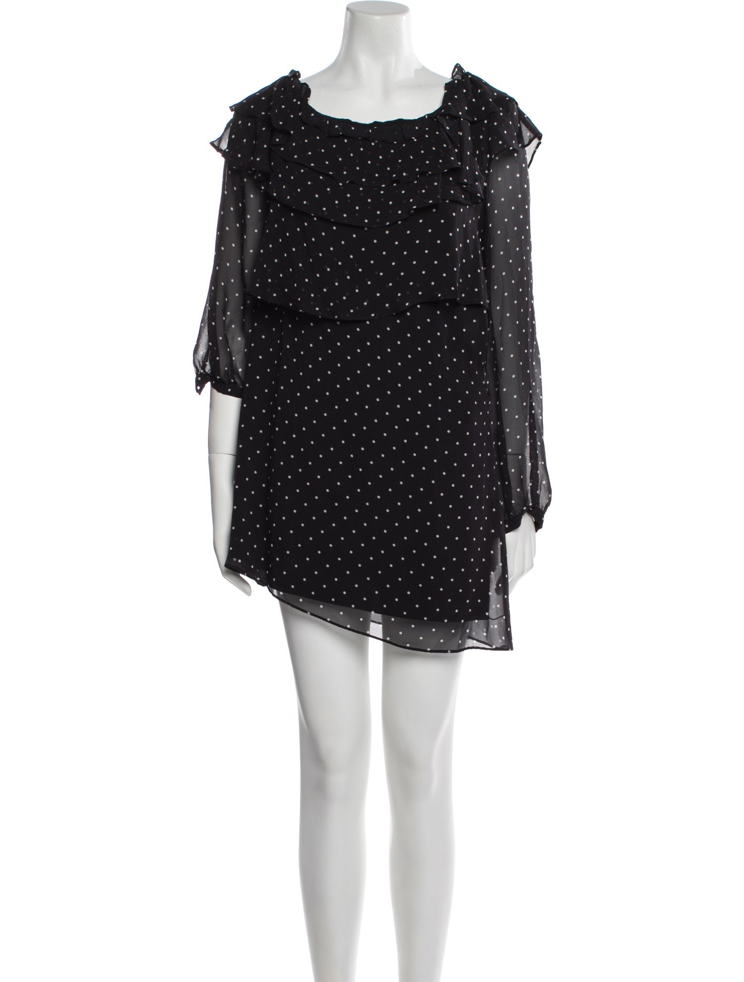 Intermix Silk Mini Dress