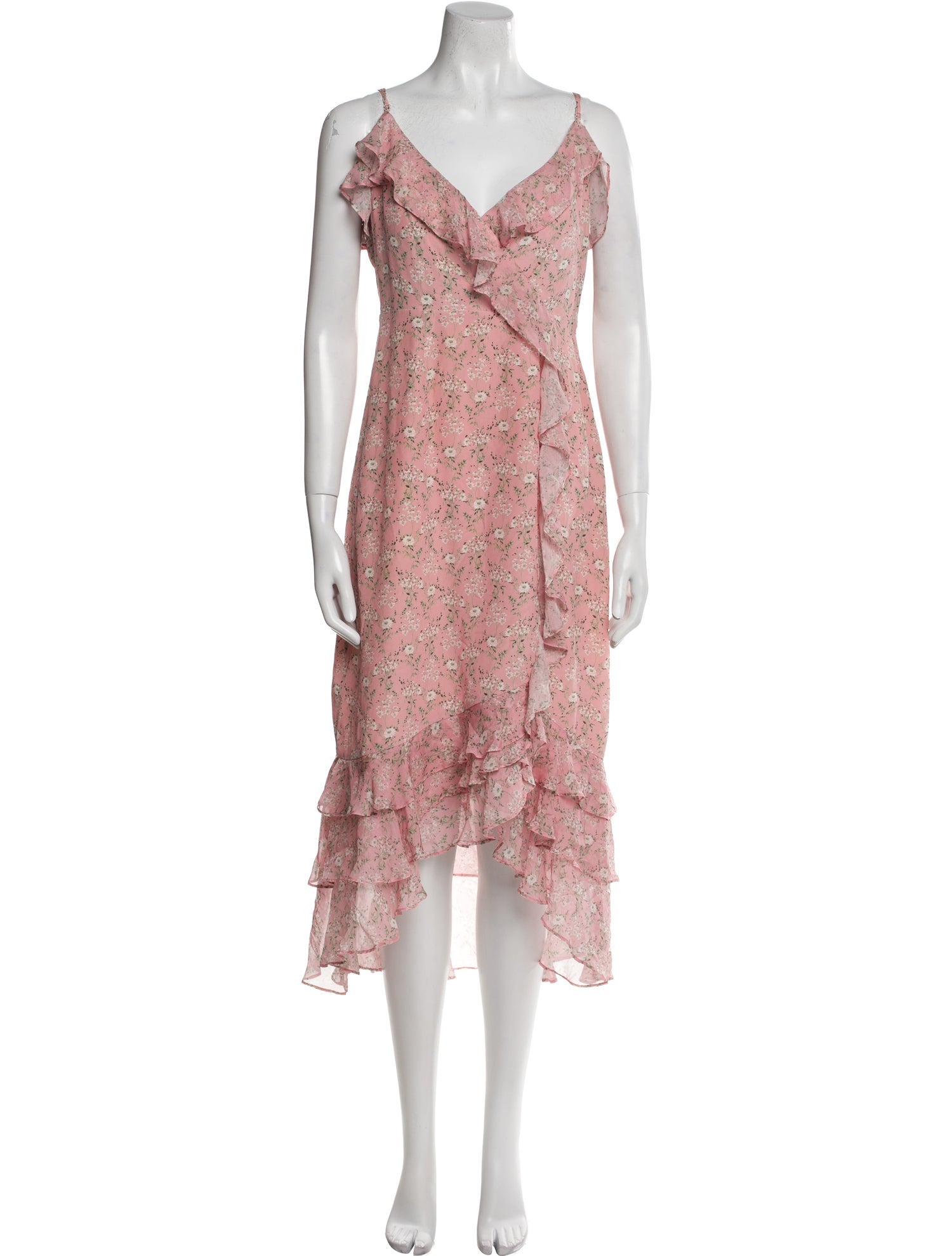 Intermix Silk Long Dress