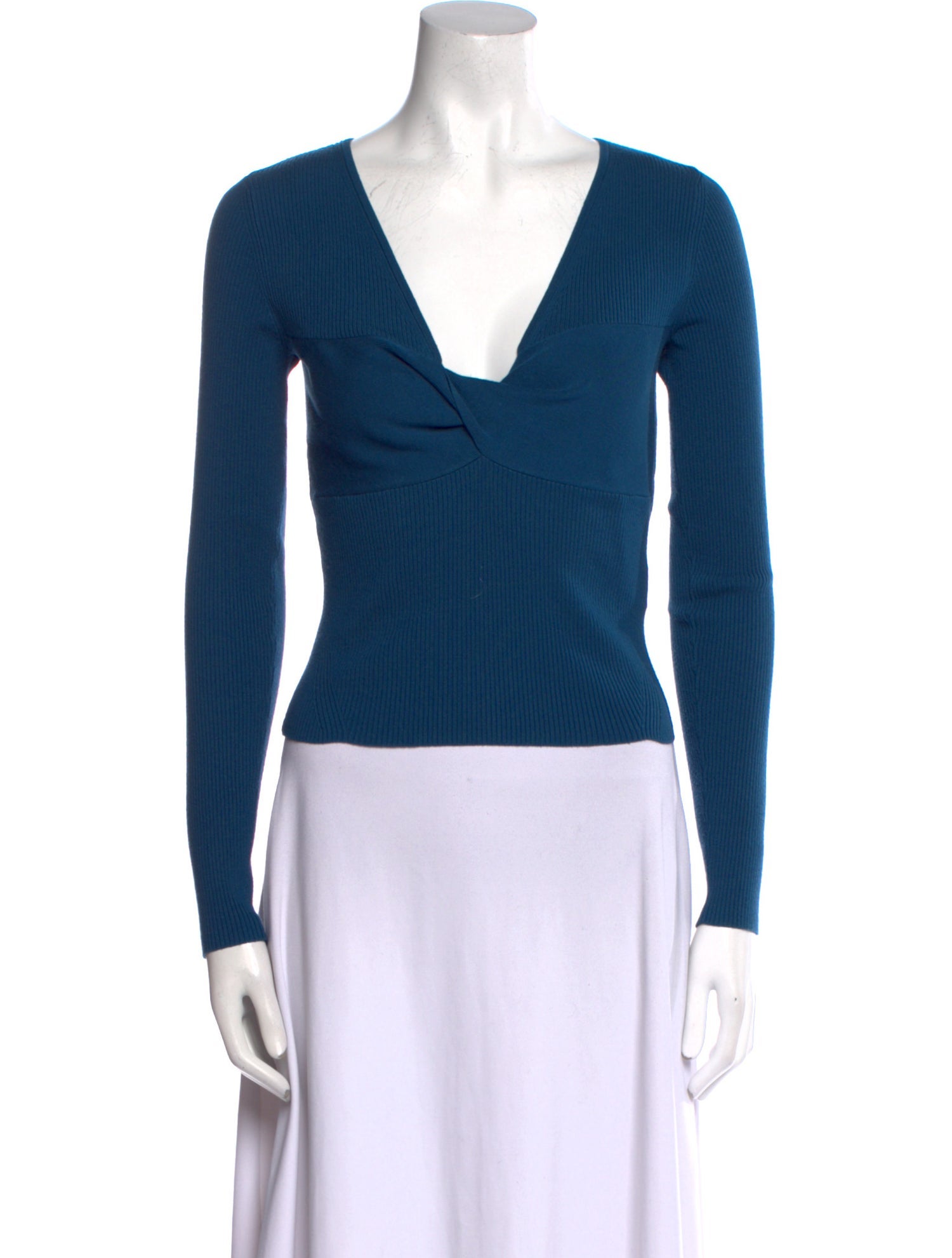 Intermix V-Neck Sweater